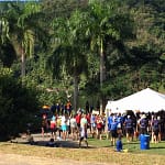 Marshaling Tent
