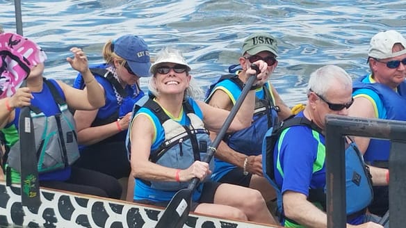 Maureen's famous smile