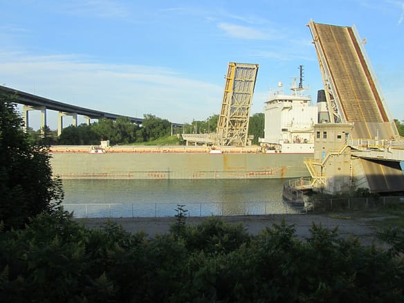 Shipping from Lake Erie to Lake Ontario