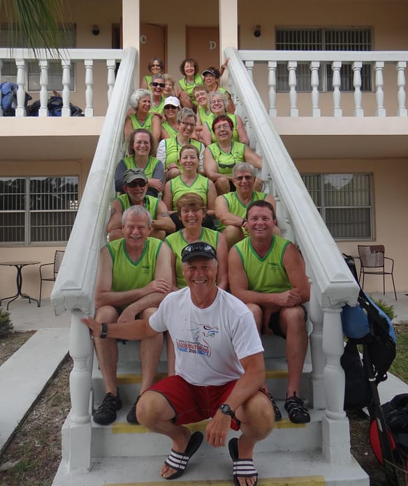 The team before our 2K race.