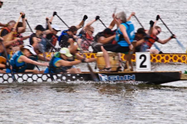Dynamic drumming for the finish